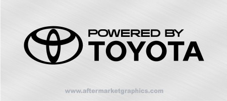 Powered by Toyota Decal